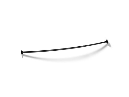 KOHLER Expanse Curved shower rod - transitional design