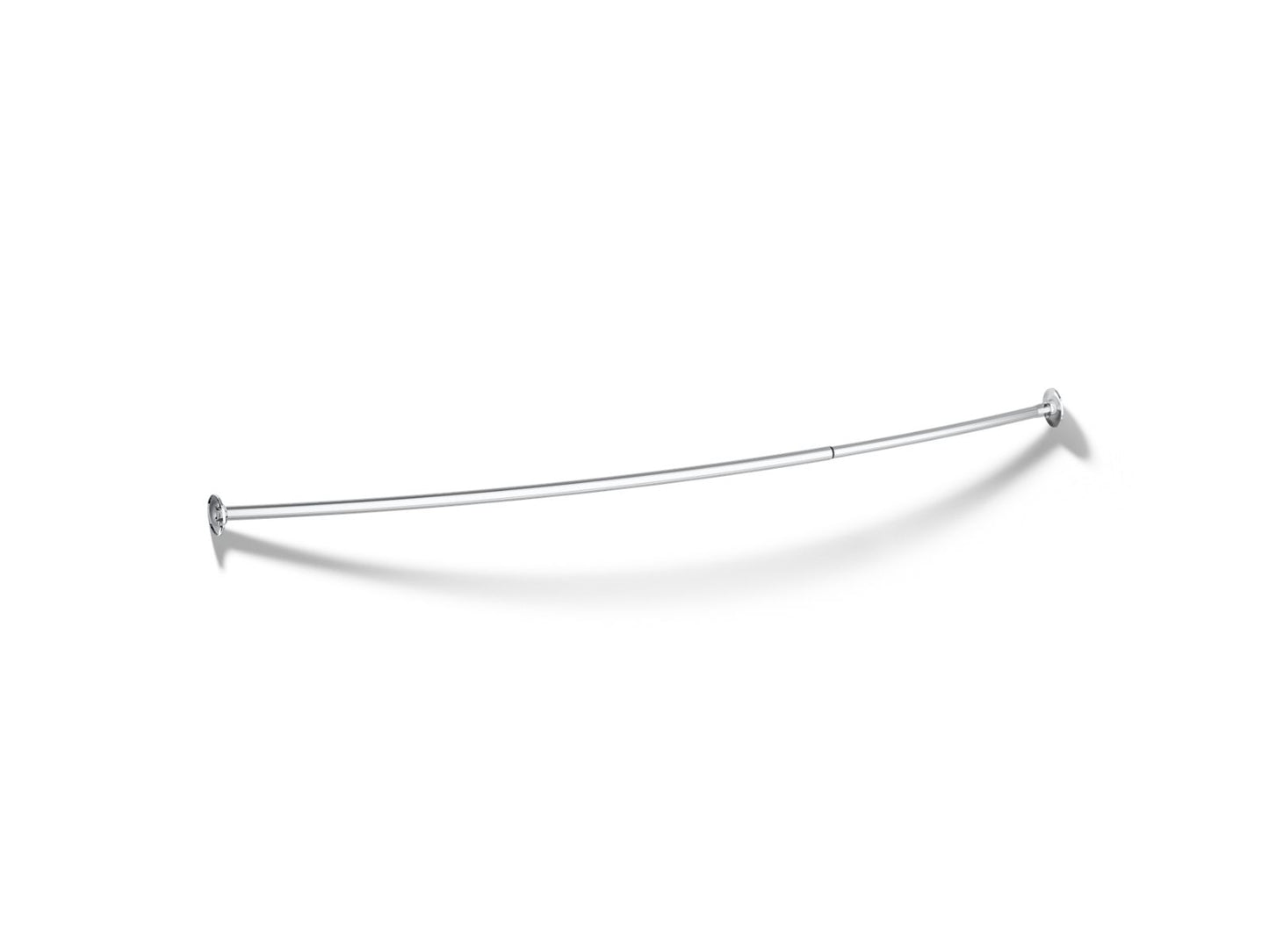KOHLER Expanse Curved shower rod - transitional design