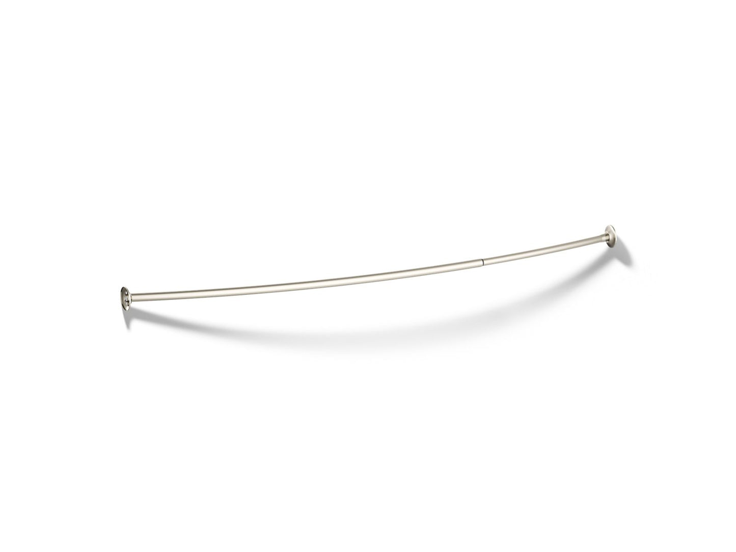 KOHLER Expanse Curved shower rod - transitional design