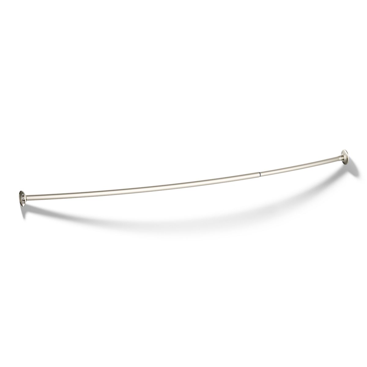 KOHLER Expanse Curved shower rod - transitional design