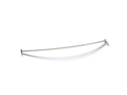 KOHLER Expanse Curved shower rod - transitional design