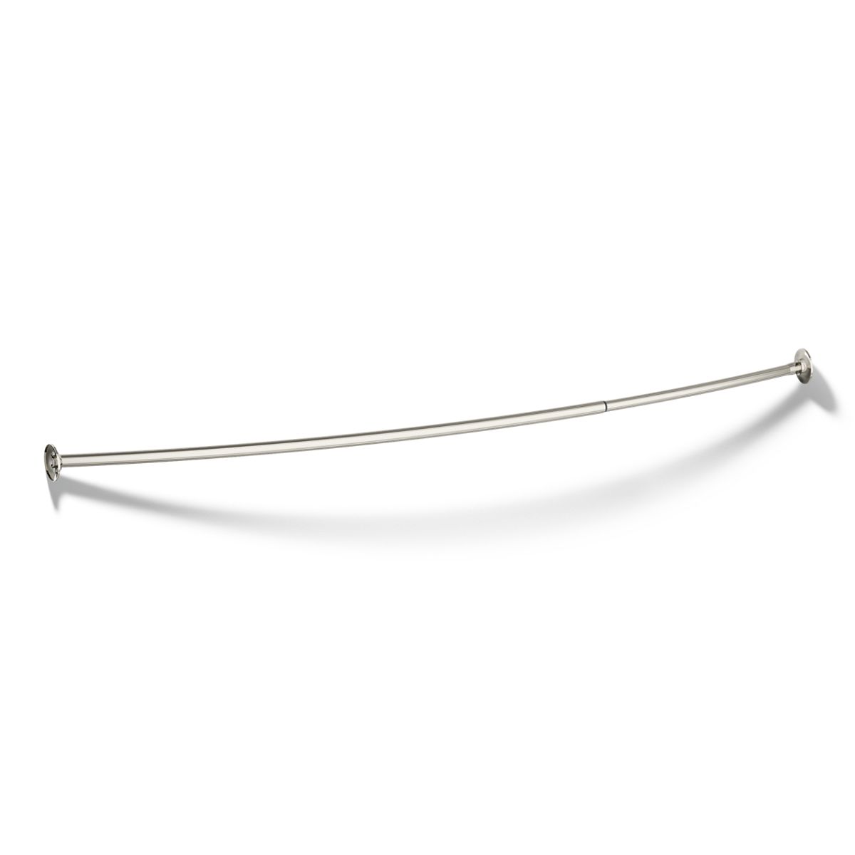 KOHLER Expanse Curved shower rod - transitional design