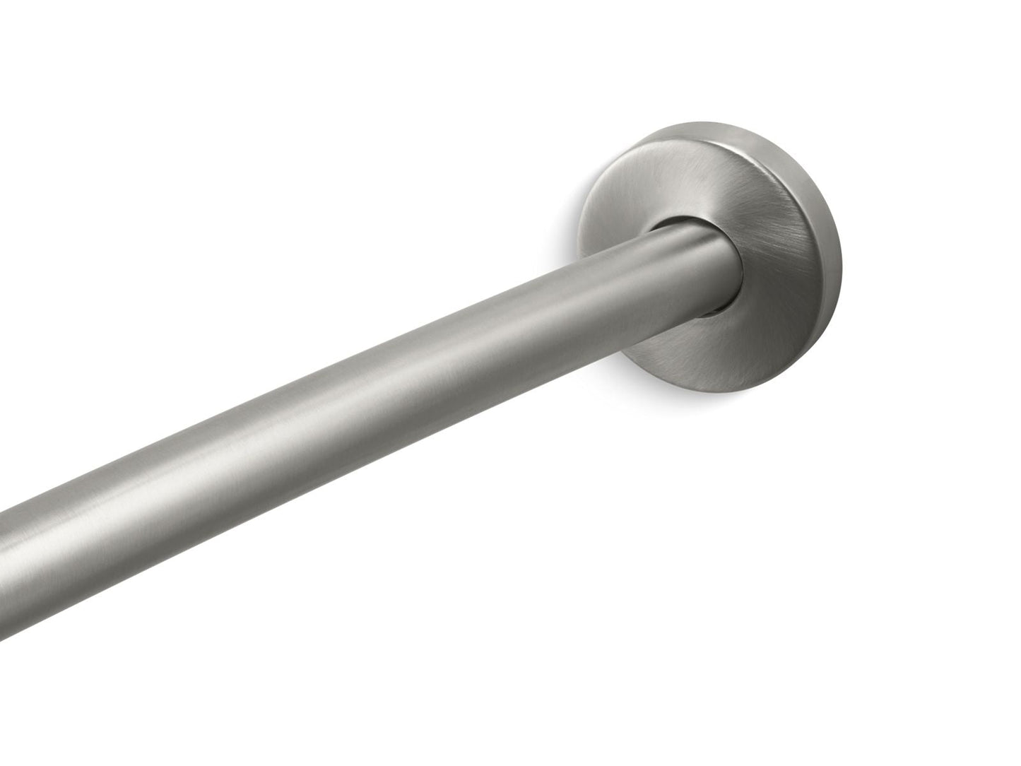 KOHLER Expanse Contemporary design curved shower rod