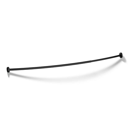 KOHLER Expanse Contemporary design curved shower rod