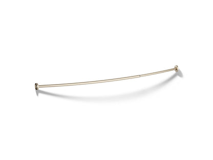 KOHLER Expanse Contemporary design curved shower rod