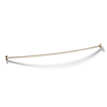 KOHLER Expanse Contemporary design curved shower rod