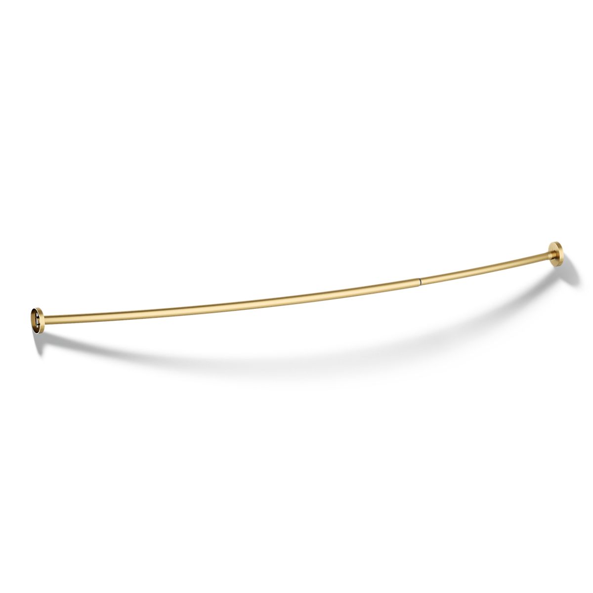 KOHLER Expanse Contemporary design curved shower rod