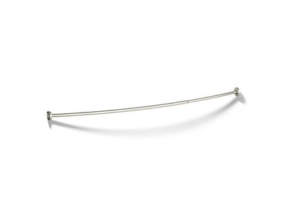 KOHLER Expanse Contemporary design curved shower rod