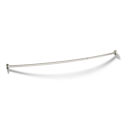 KOHLER Expanse Contemporary design curved shower rod