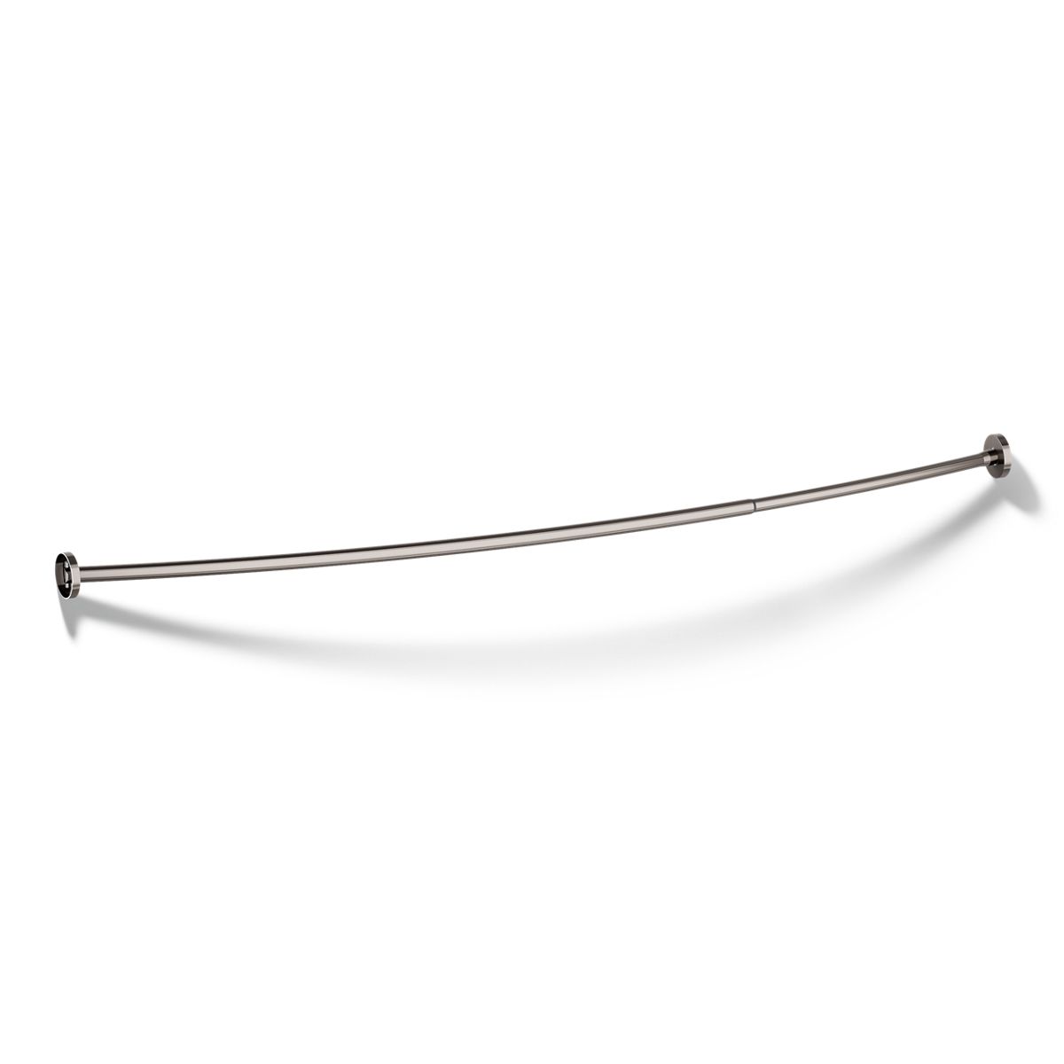 KOHLER Expanse Contemporary design curved shower rod
