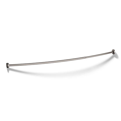 KOHLER Expanse Contemporary design curved shower rod