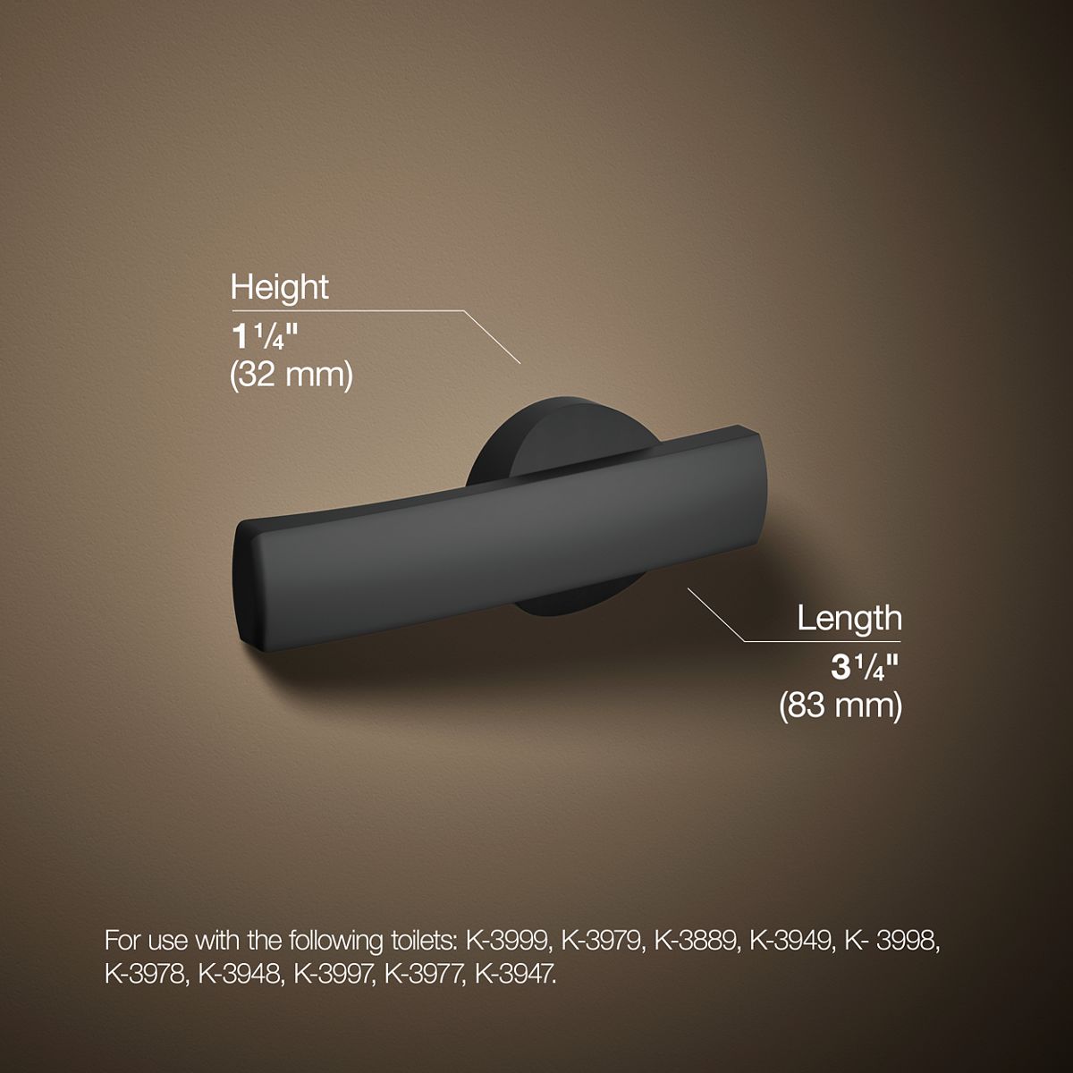 KOHLER K-9379 Wellworth Highline Trip lever