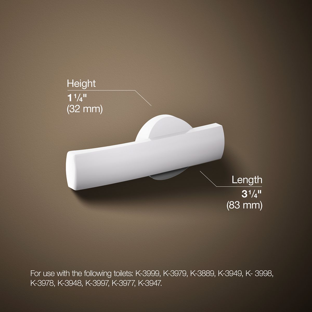 KOHLER K-9379 Wellworth Highline Trip lever