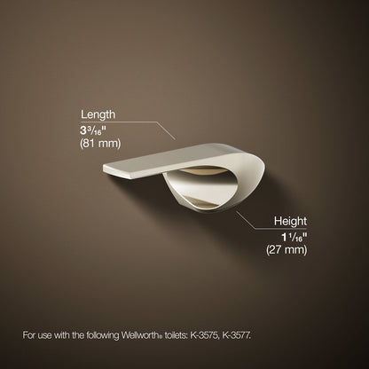 KOHLER K-9380-L Wellworth Left-hand trip lever