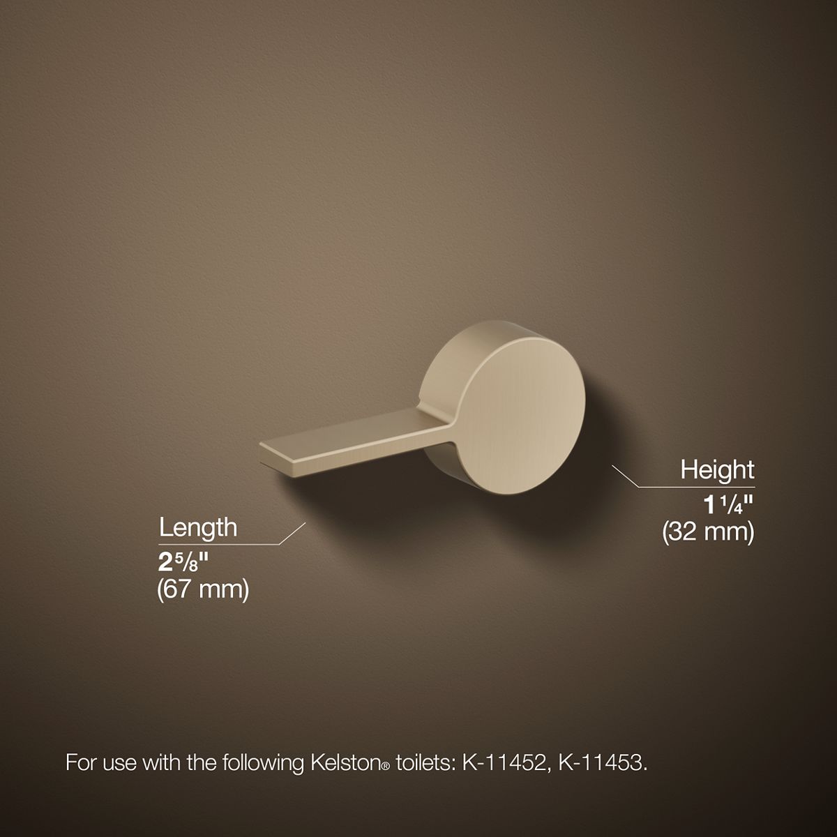 KOHLER Kelston Left-hand trip lever