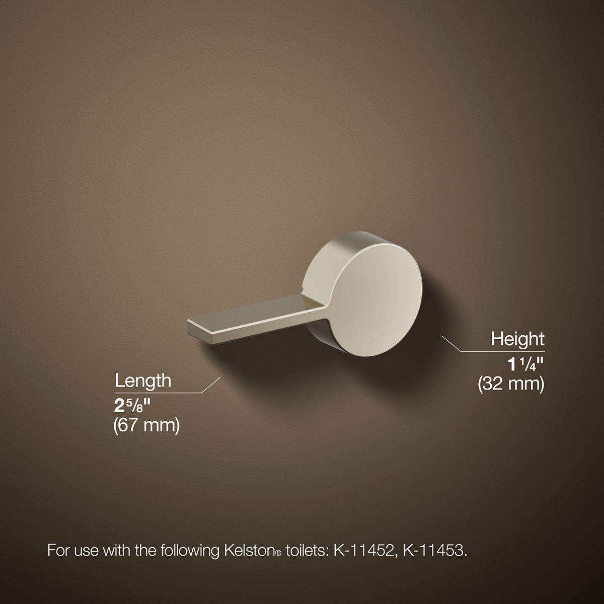 KOHLER Kelston Left-hand trip lever