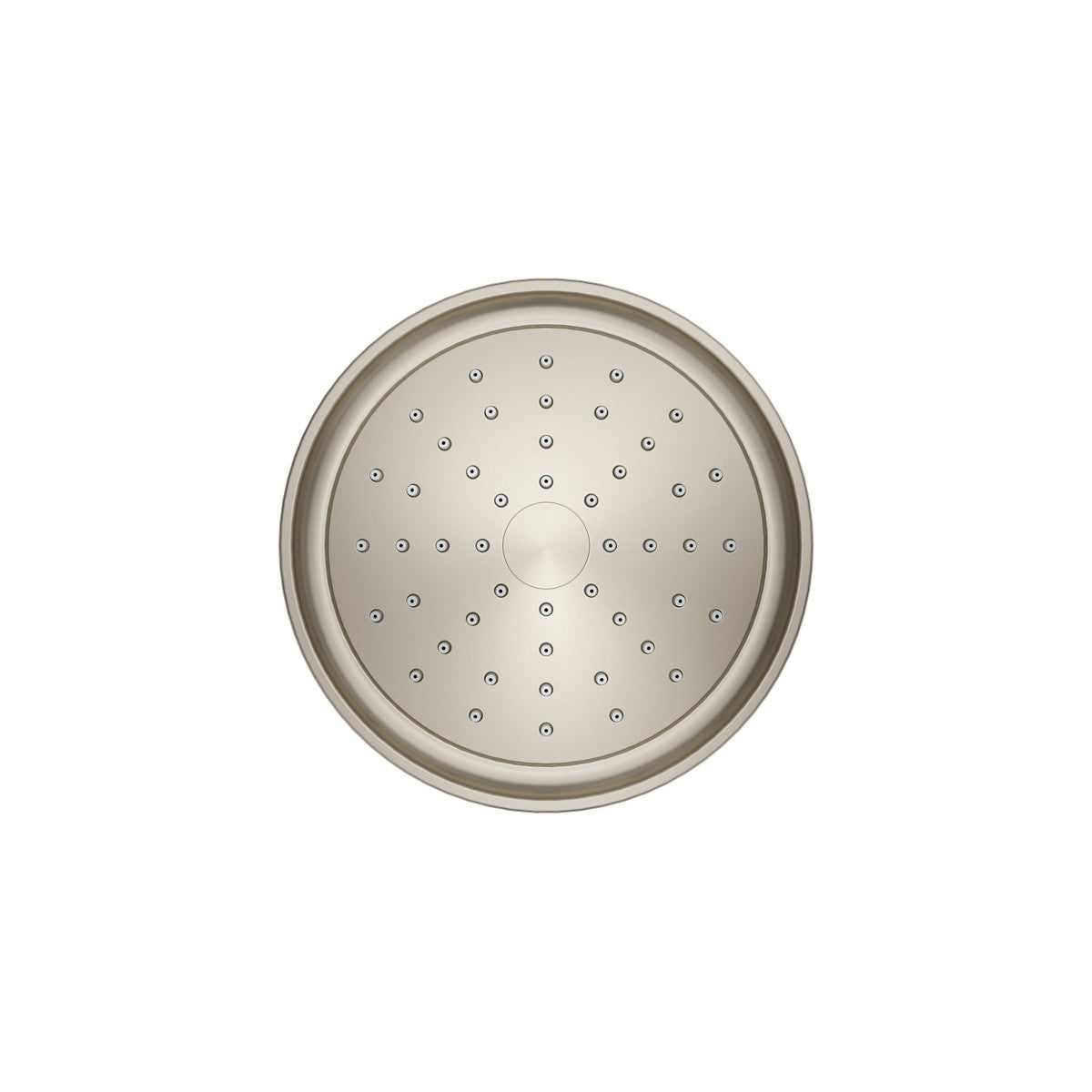 KOHLER K-939-H Purist Single-function showerhead, 1.5 gpm, vibrant brushed nickel - view 2