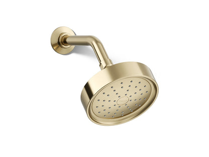 KOHLER K-939-H Purist Single-function showerhead, 1.5 gpm, vibrant french gold