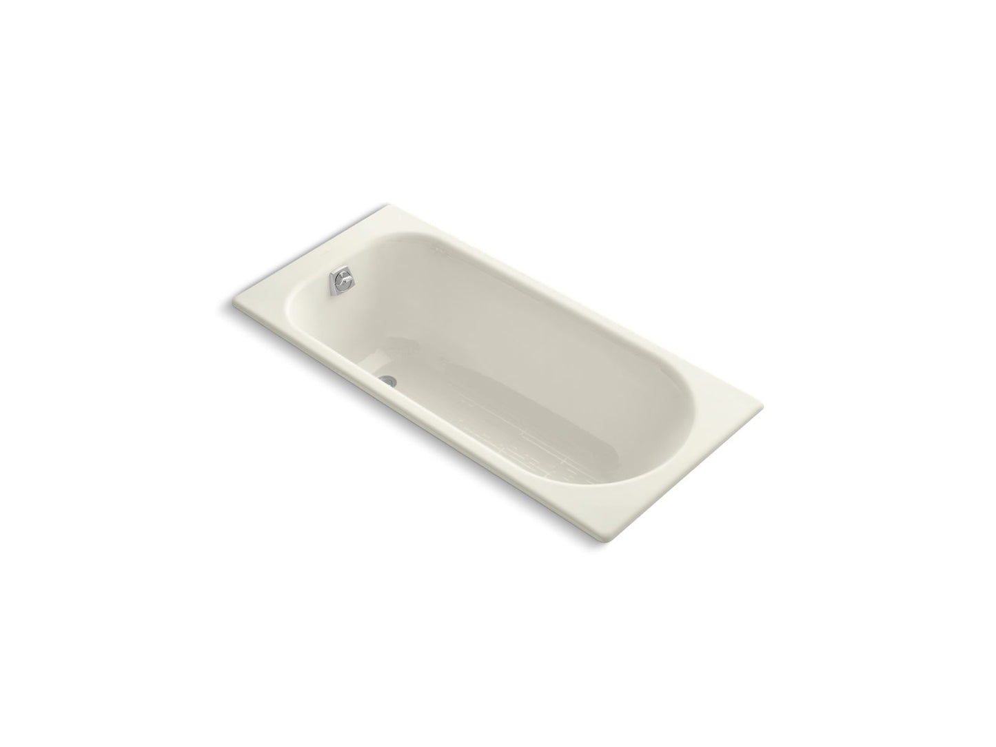 KOHLER K-941 Soissons 59" x 27-1/2" drop-in bath