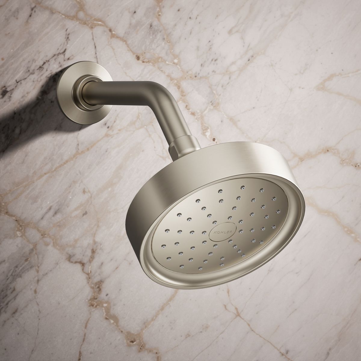 KOHLER Purist Single-function showerhead, 2.5 gpm