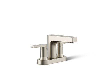 KOHLER K-97031-4 Taut Centerset bathroom sink faucet, 1.2 gpm