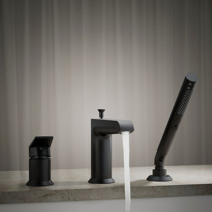 KOHLER K-97070-4 Hint Deck-mount bath faucet with handshower