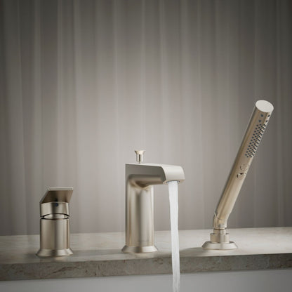 KOHLER K-97070-4 Hint Deck-mount bath faucet with handshower