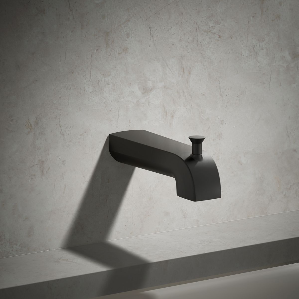 KOHLER K-97089 Pitch Wall-mount diverter bath spout