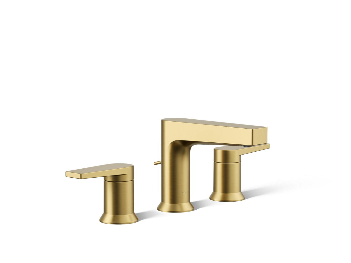 KOHLER K-97100-4 Taut Widespread bathroom sink faucet, 1.2 gpm