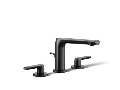 KOHLER K-97352-4 Avid Widespread bathroom sink faucet, 1.2 gpm
