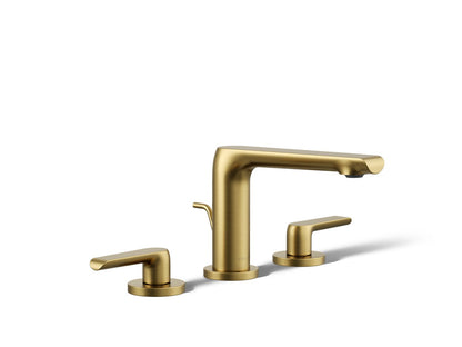 KOHLER K-97352-4 Avid Widespread bathroom sink faucet, 1.2 gpm