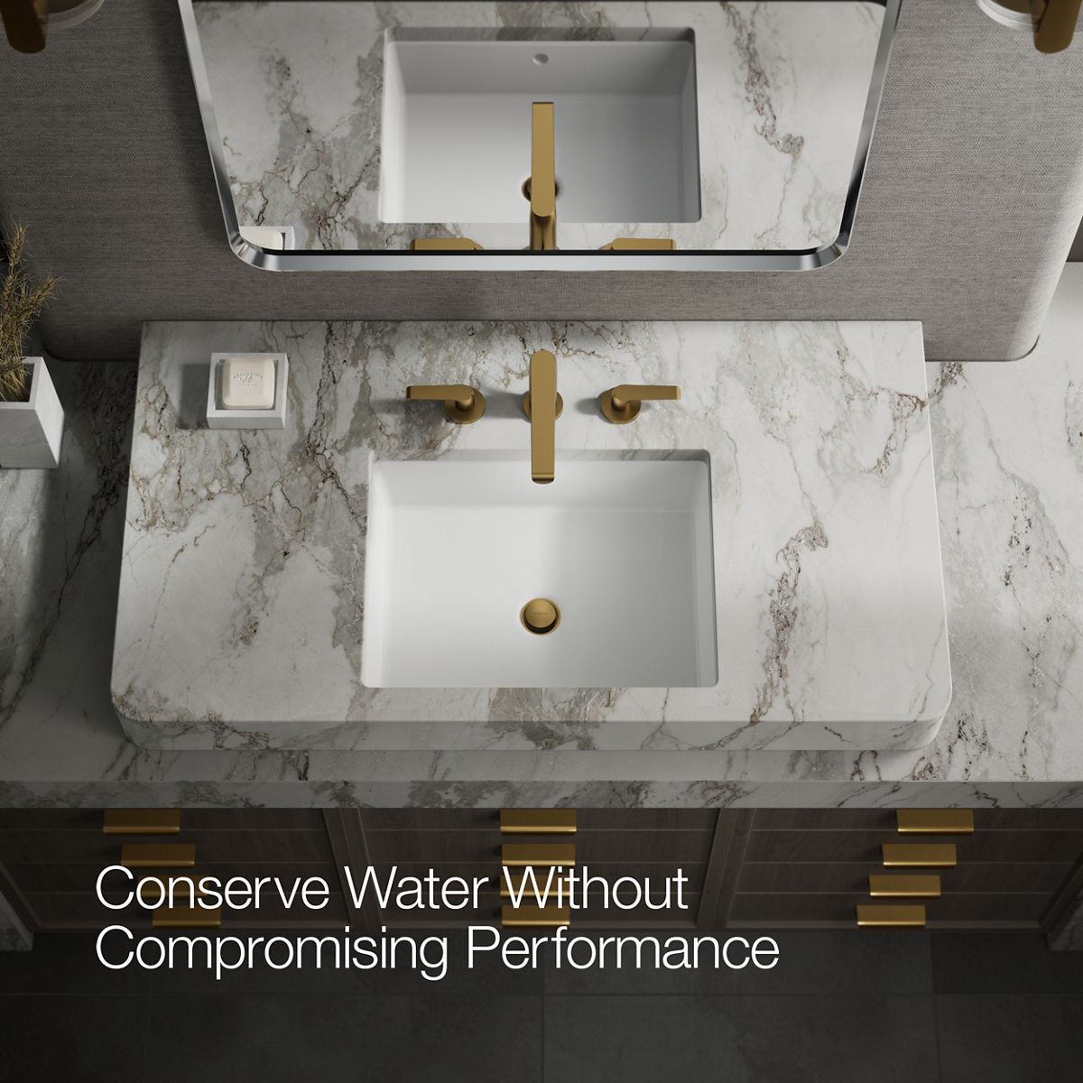 KOHLER K-97352-4K Avid Widespread bathroom sink faucet, 1.0 gpm