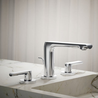 KOHLER K-97352-4N Avid Widespread bathroom sink faucet, 0.5 gpm