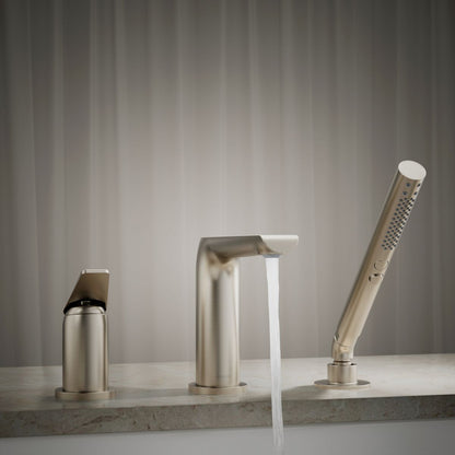 KOHLER K-97360-4 Avid Deck-mount bath faucet with handshower
