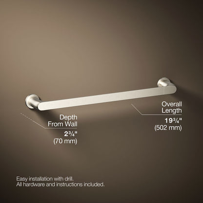 KOHLER K-97494 Avid 18" towel bar