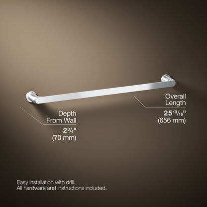 KOHLER K-97495 Avid 24" towel bar