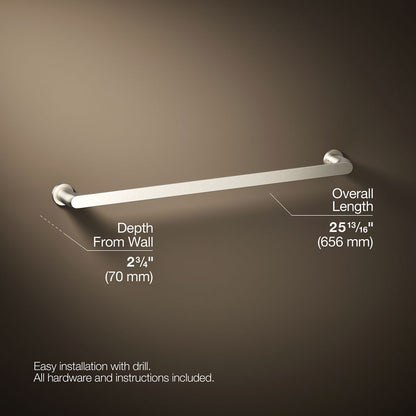 KOHLER K-97495 Avid 24" towel bar