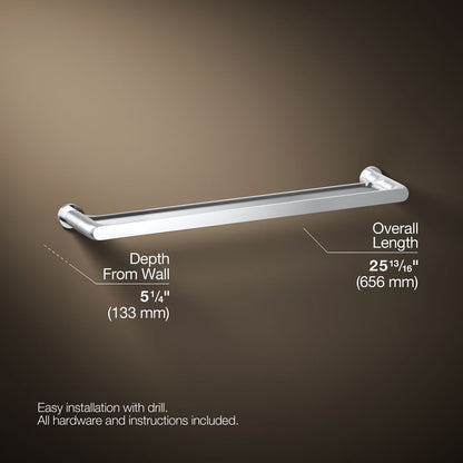 KOHLER K-97496 Avid 24" double towel bar