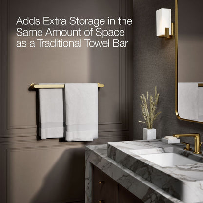 KOHLER K-97496 Avid 24" double towel bar