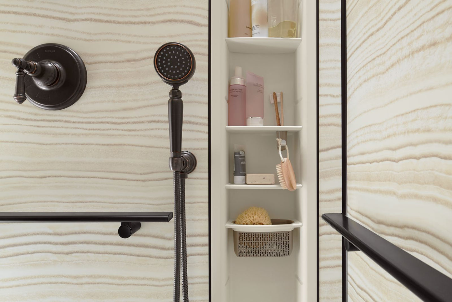 KOHLER K-97630 Choreograph 9" shower storage