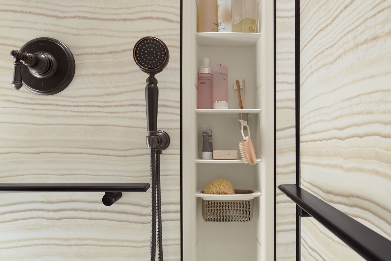 KOHLER K-97630 Choreograph 9" shower storage
