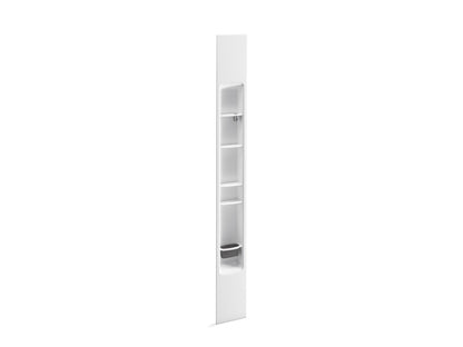 KOHLER K-97630 Choreograph 9" shower storage, white