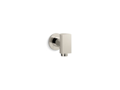 KOHLER K-98353 Exhale Wall-mount supply elbow with check valve, vibrant polished nickel