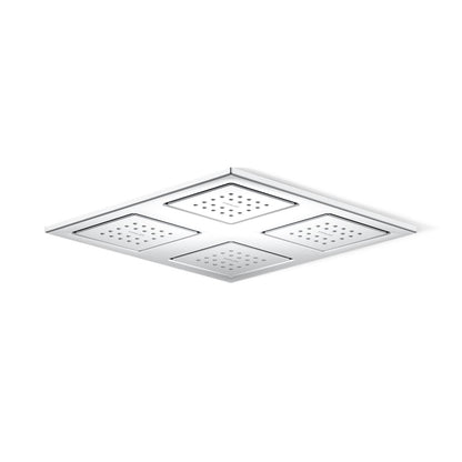 KOHLER K-98740 WaterTile Rain Overhead shower panel with four 22-nozzle sprayheads