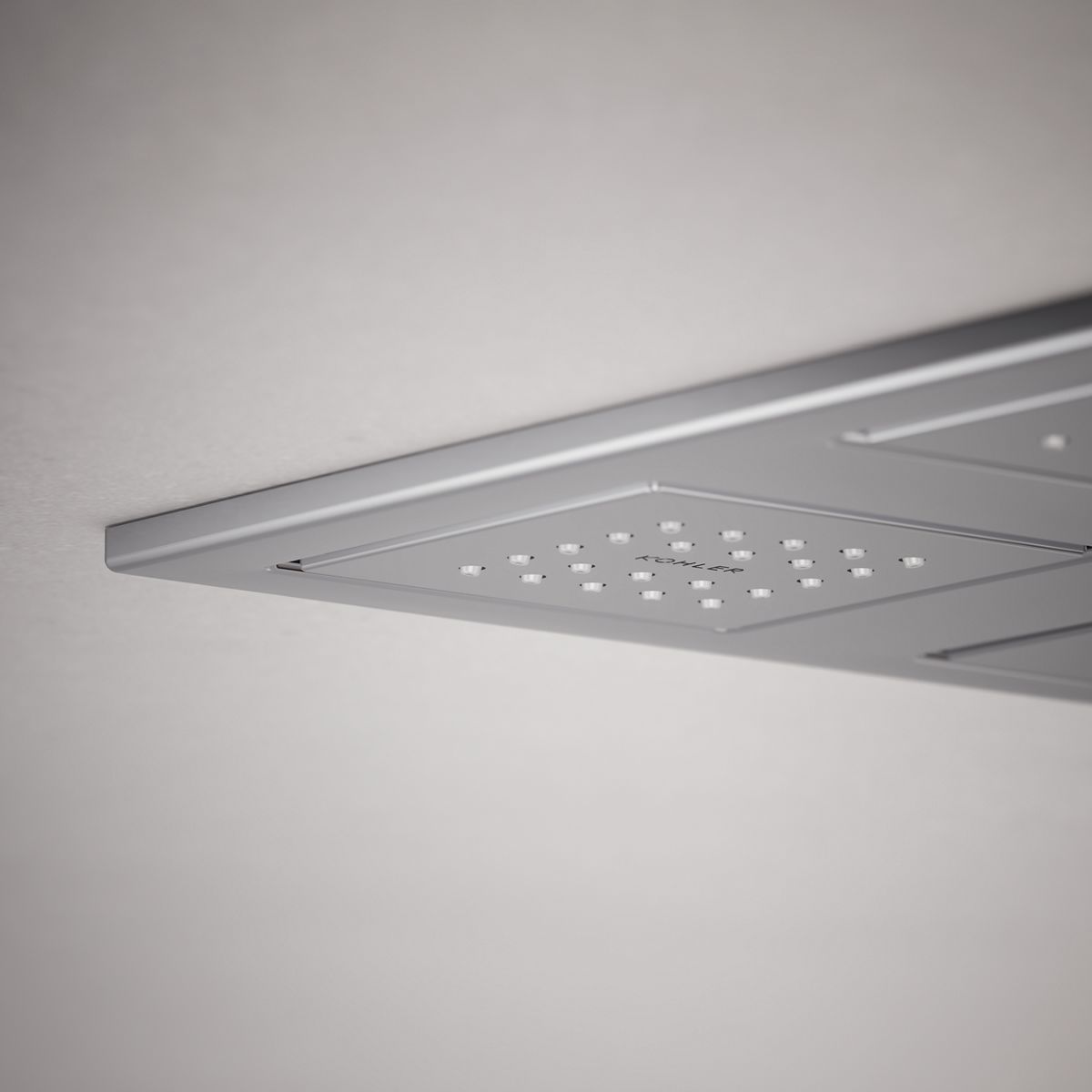 KOHLER K-98740 WaterTile Rain Overhead shower panel with four 22-nozzle sprayheads