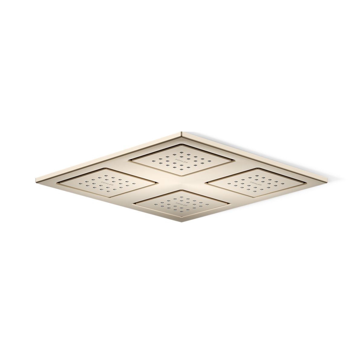 KOHLER K-98740 WaterTile Rain Overhead shower panel with four 22-nozzle sprayheads
