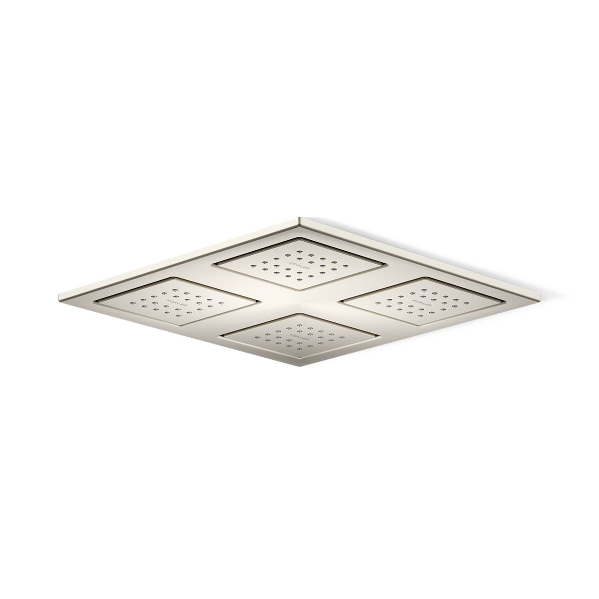 KOHLER K-98740 WaterTile Rain Overhead shower panel with four 22-nozzle sprayheads