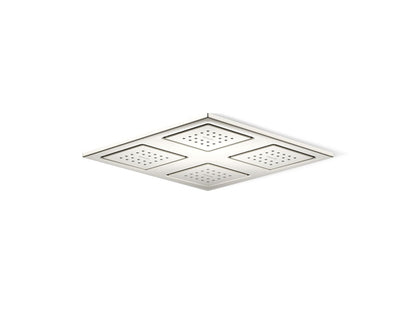 KOHLER K-98740 WaterTile Rain Overhead shower panel with four 22-nozzle sprayheads