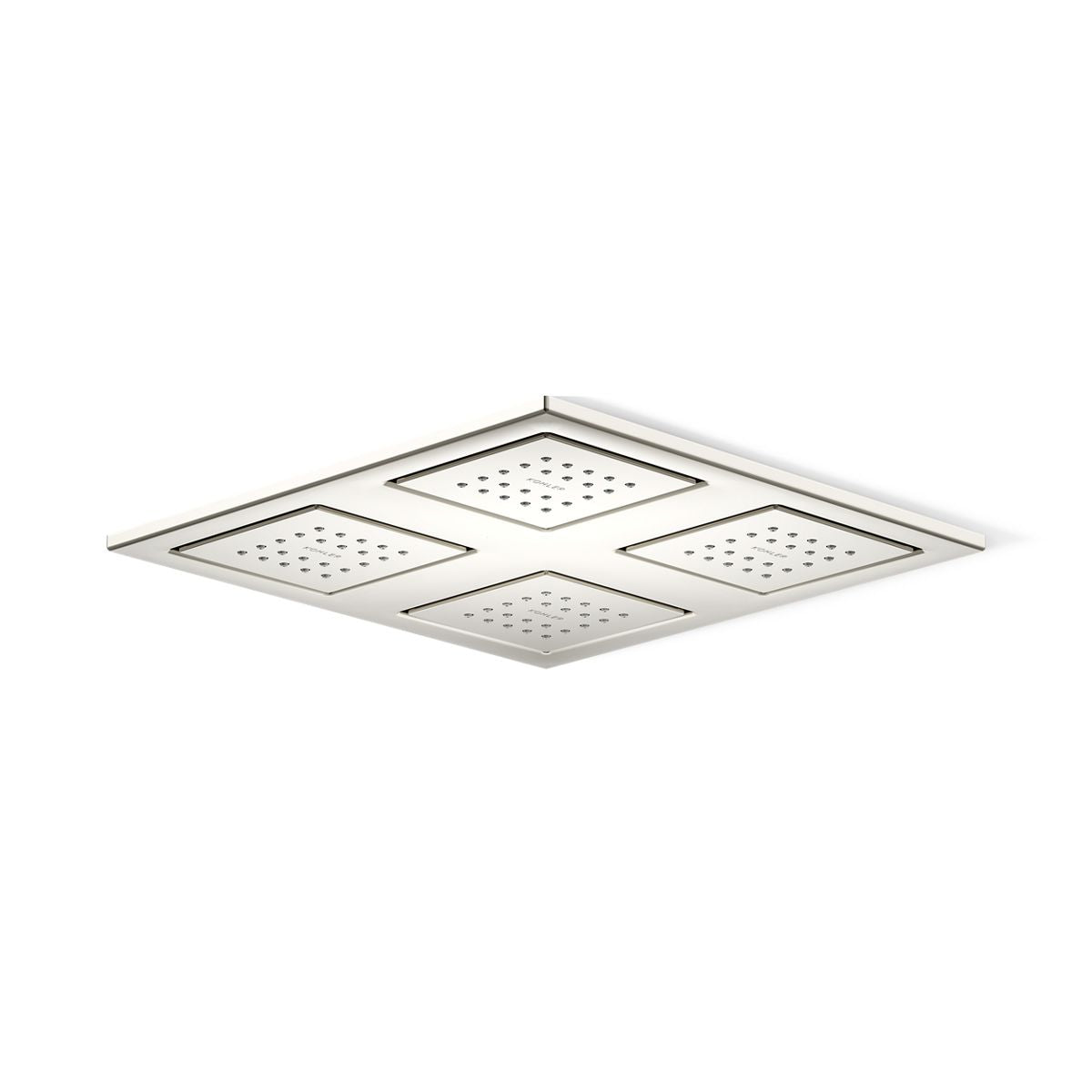 KOHLER K-98740 WaterTile Rain Overhead shower panel with four 22-nozzle sprayheads