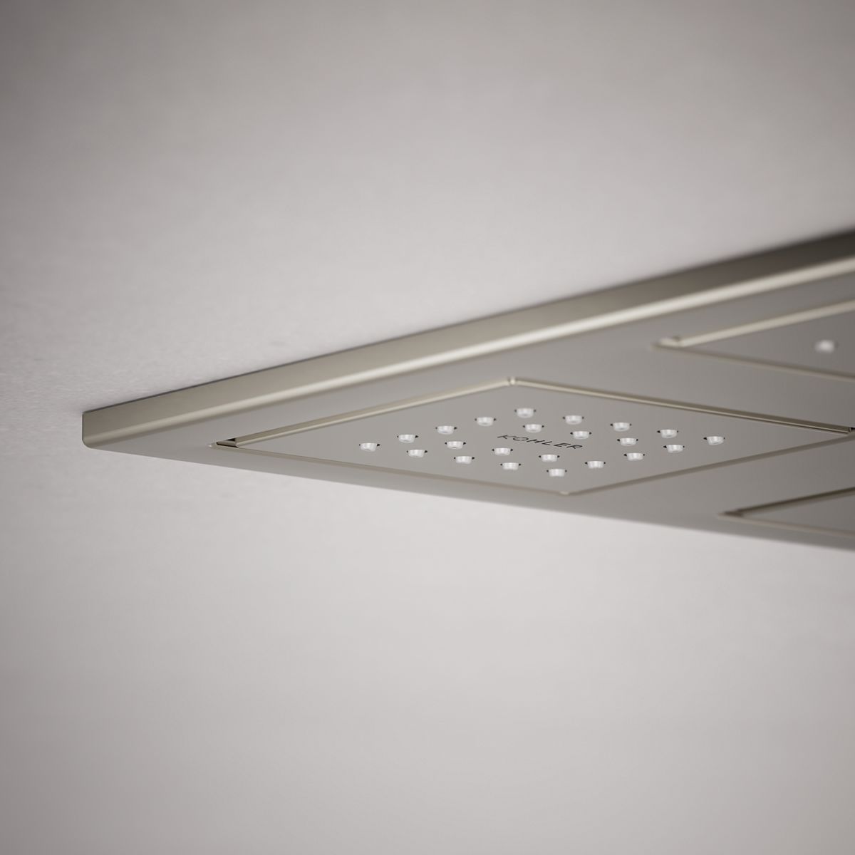 KOHLER K-98740 WaterTile Rain Overhead shower panel with four 22-nozzle sprayheads